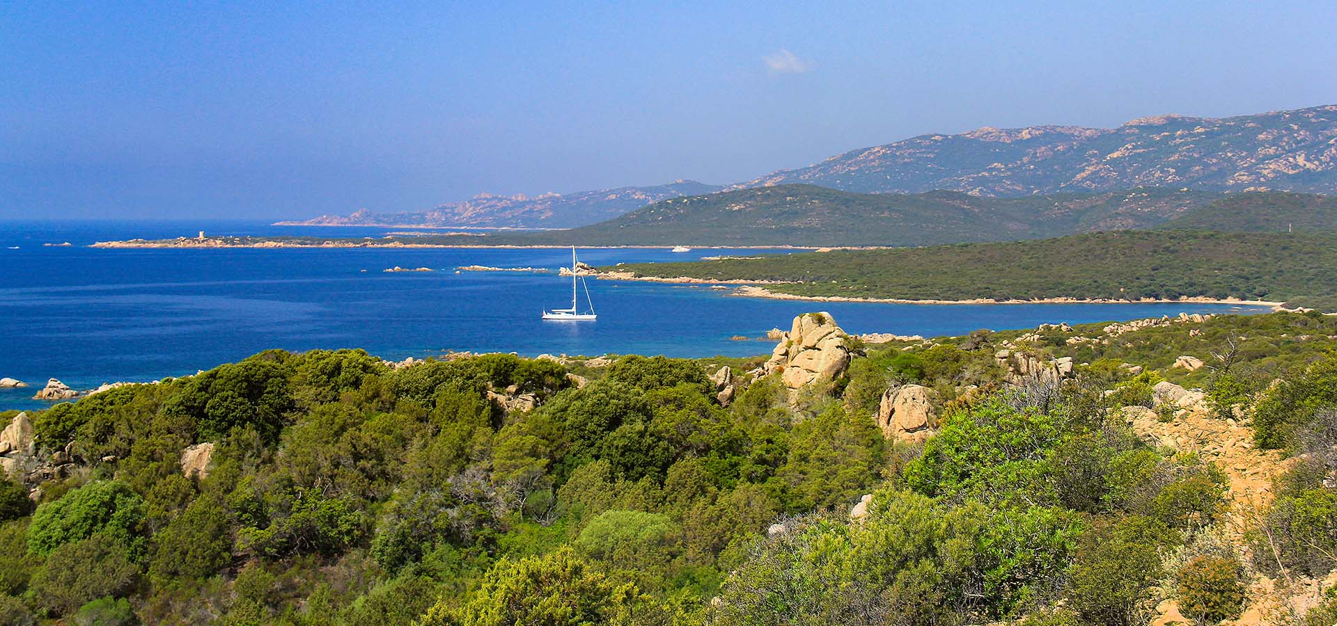 Camping kevano alentours chemin littoral bruzzi tour punta di caniscione mouillage voilier