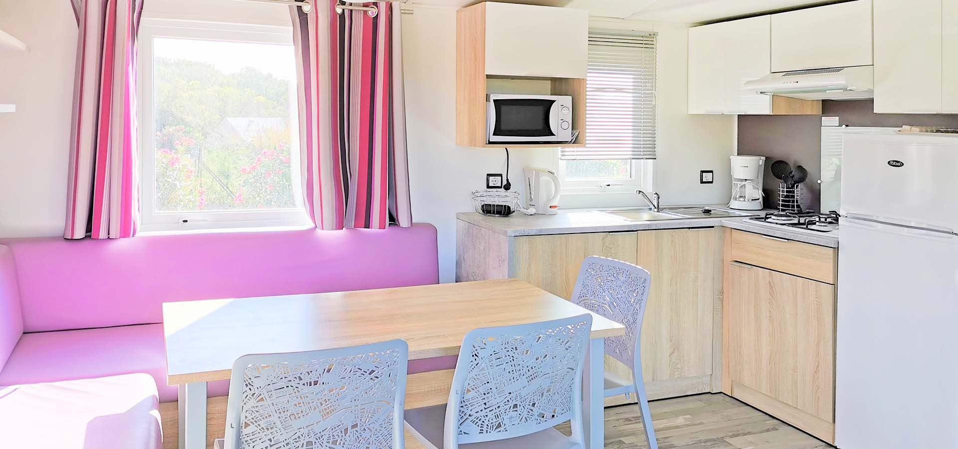 Camping kevano bungalow orchis cuisine