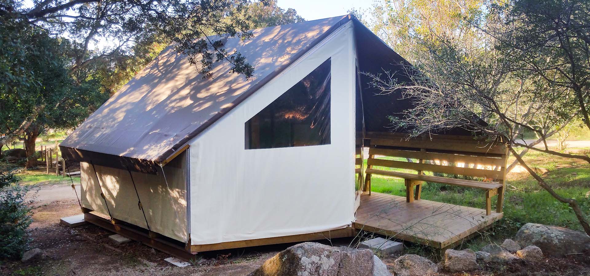 Camping kevano toile arbouse