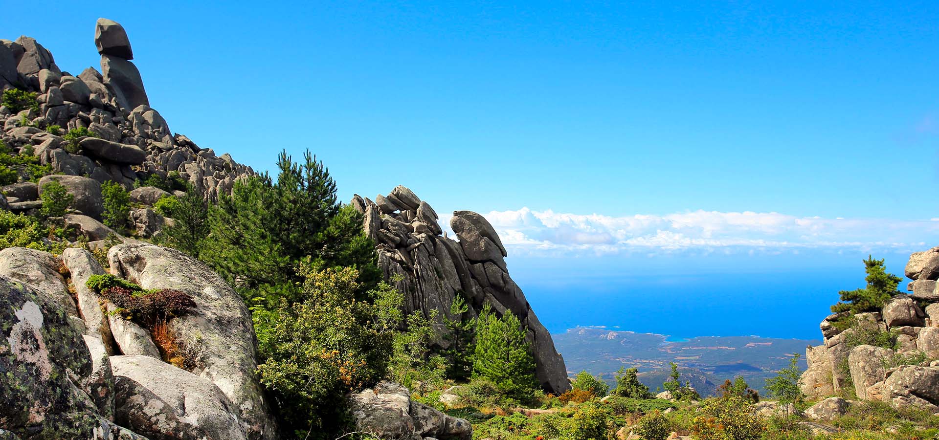 Camping Kevano balades Uomo di Cagna point de vue
