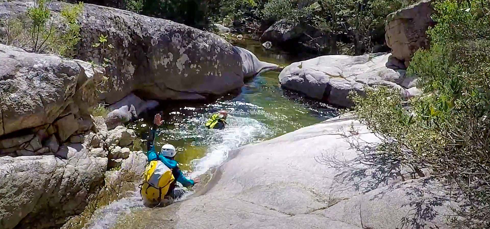 Camping Kevano activites canyon Vivaggio