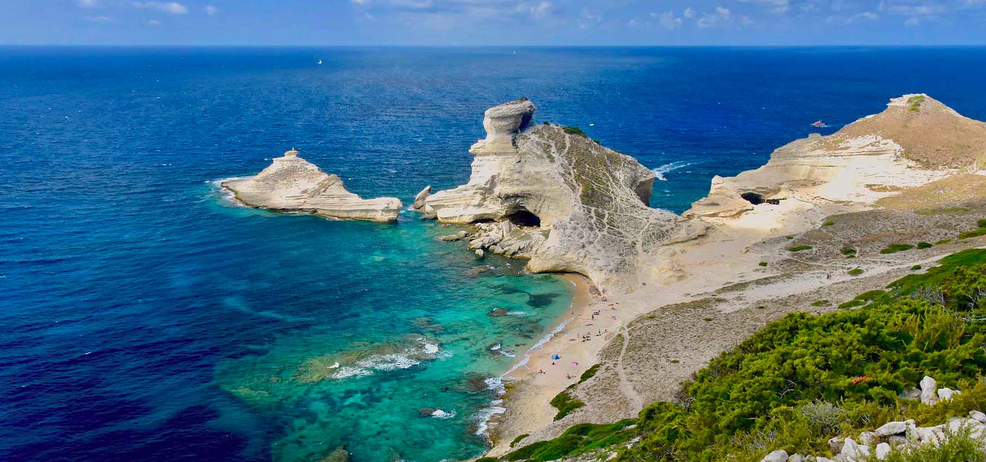 Camping Kevano balades Pertusato plage