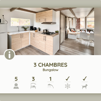 Bungalow 2 chambres