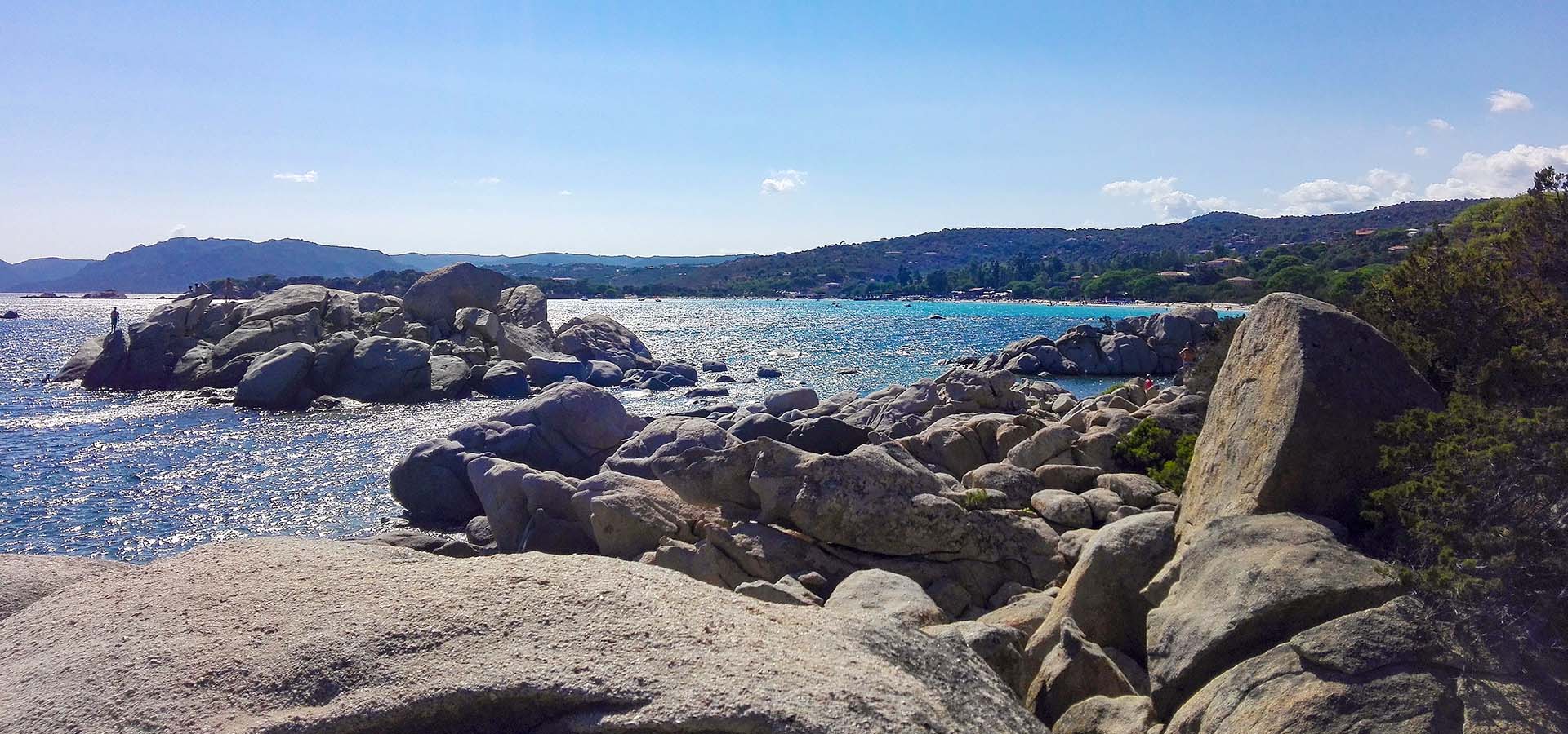 Camping porto vecchio alentours plage palombaggia rochers