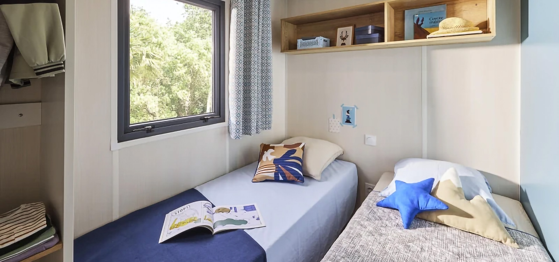 Camping san damiano bungalow dolce chambre enfants