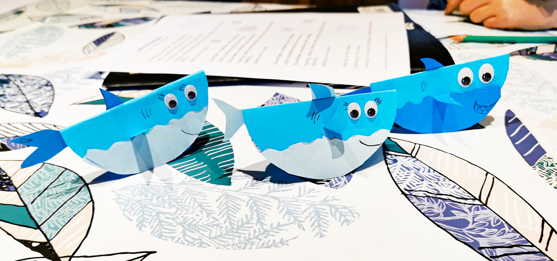 CLD Ohlala ecole de langue pliage requin